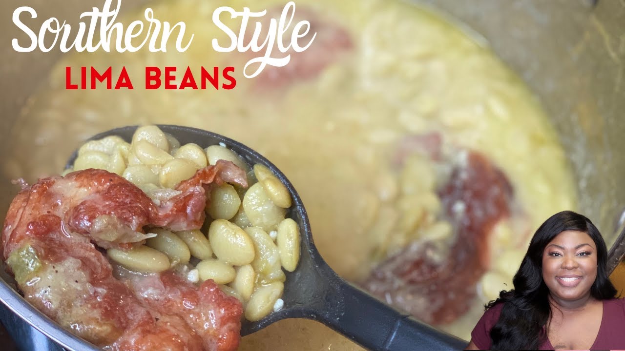 Southern Style Lima Beans | Cook With Me | KitchenNotesfromNancy