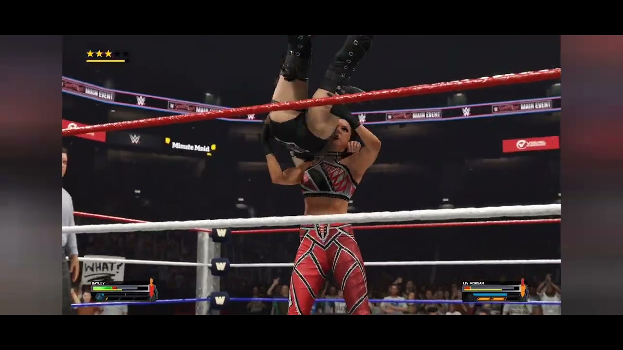 WWE 2K25 Bayley vs Liv Morgan for the Women's World Championship 