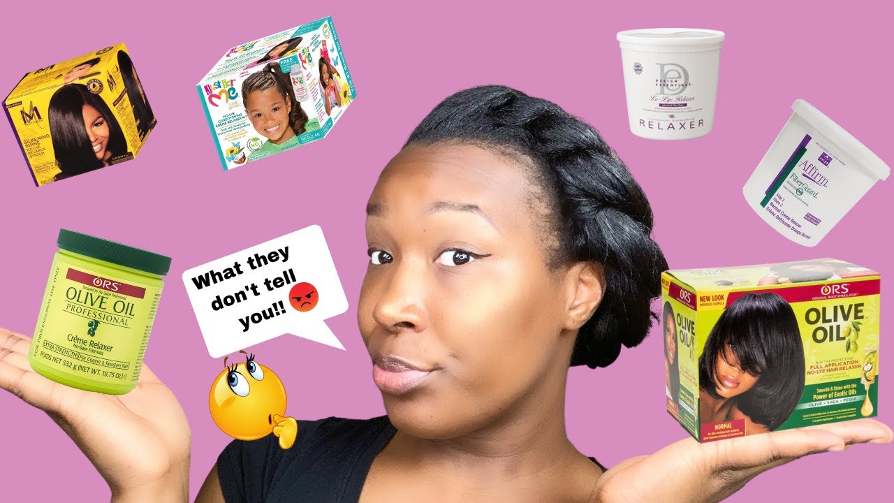 WHICH RELAXER SHOULD YOU USE?  LYE VS NO LYE  I  WHAT THEY DIDN'T TELL YOU