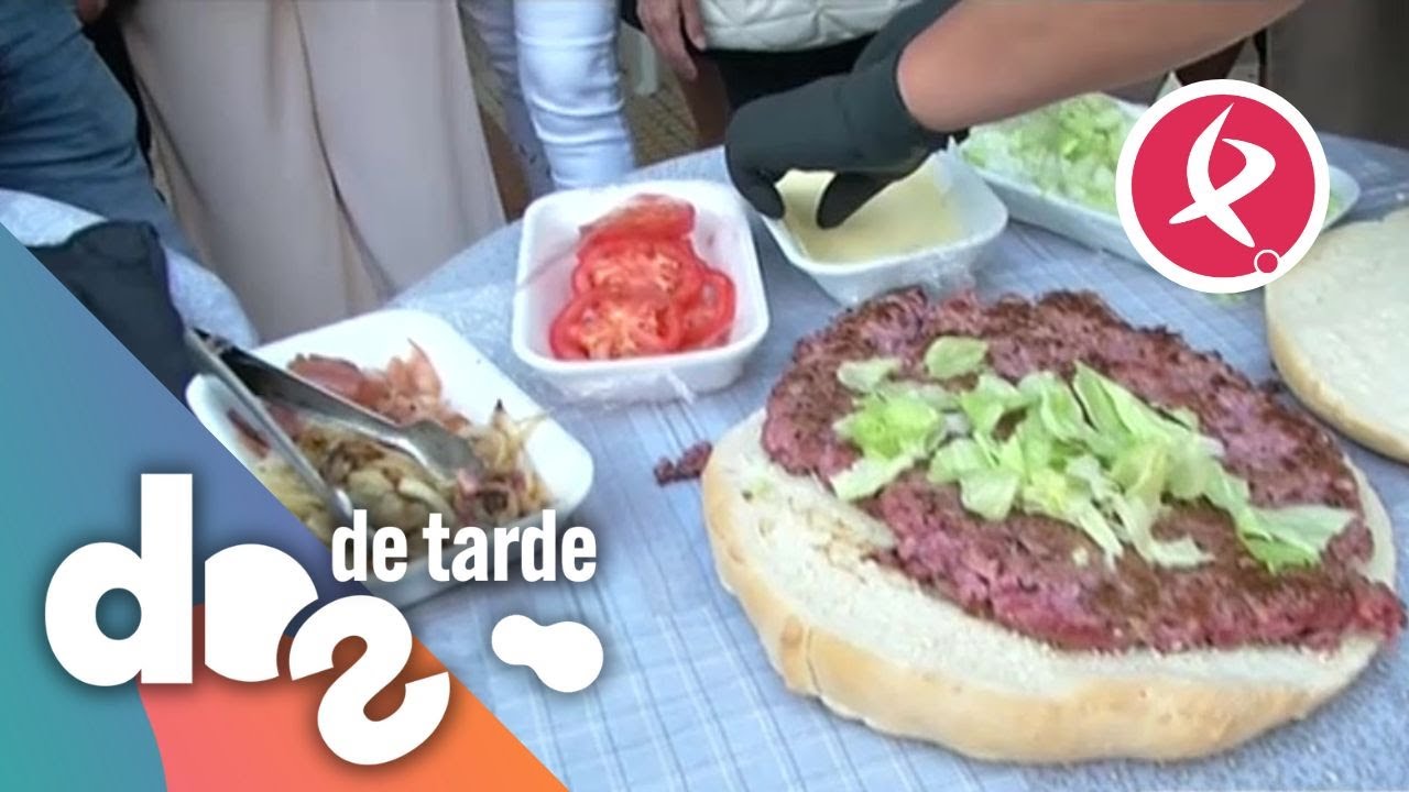 Una hamburguesa de 3 kilos que vale un viaje a Canarias | Dos de Tarde