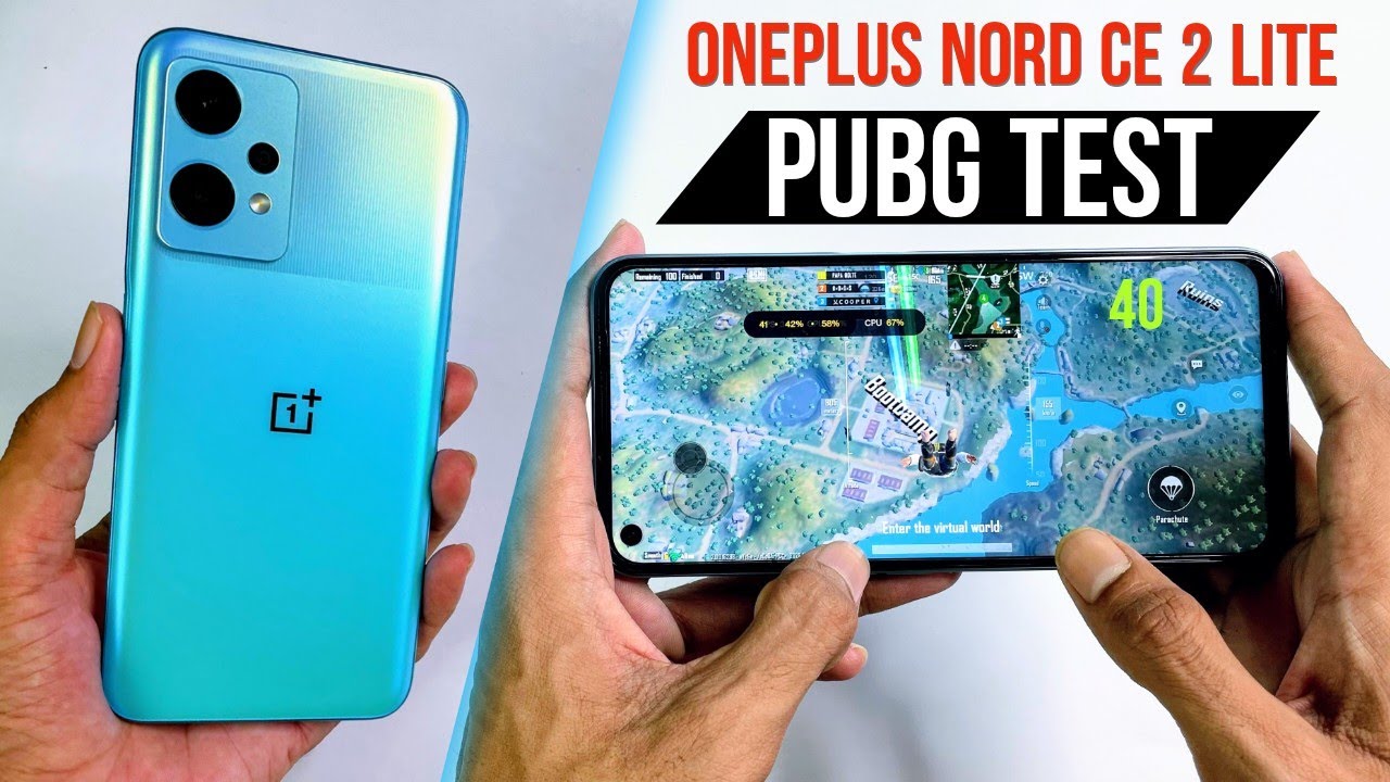 OnePlus Nord ce 2 lite pubg test 🔥 fps meter, Battery & Heating - Shocking Results