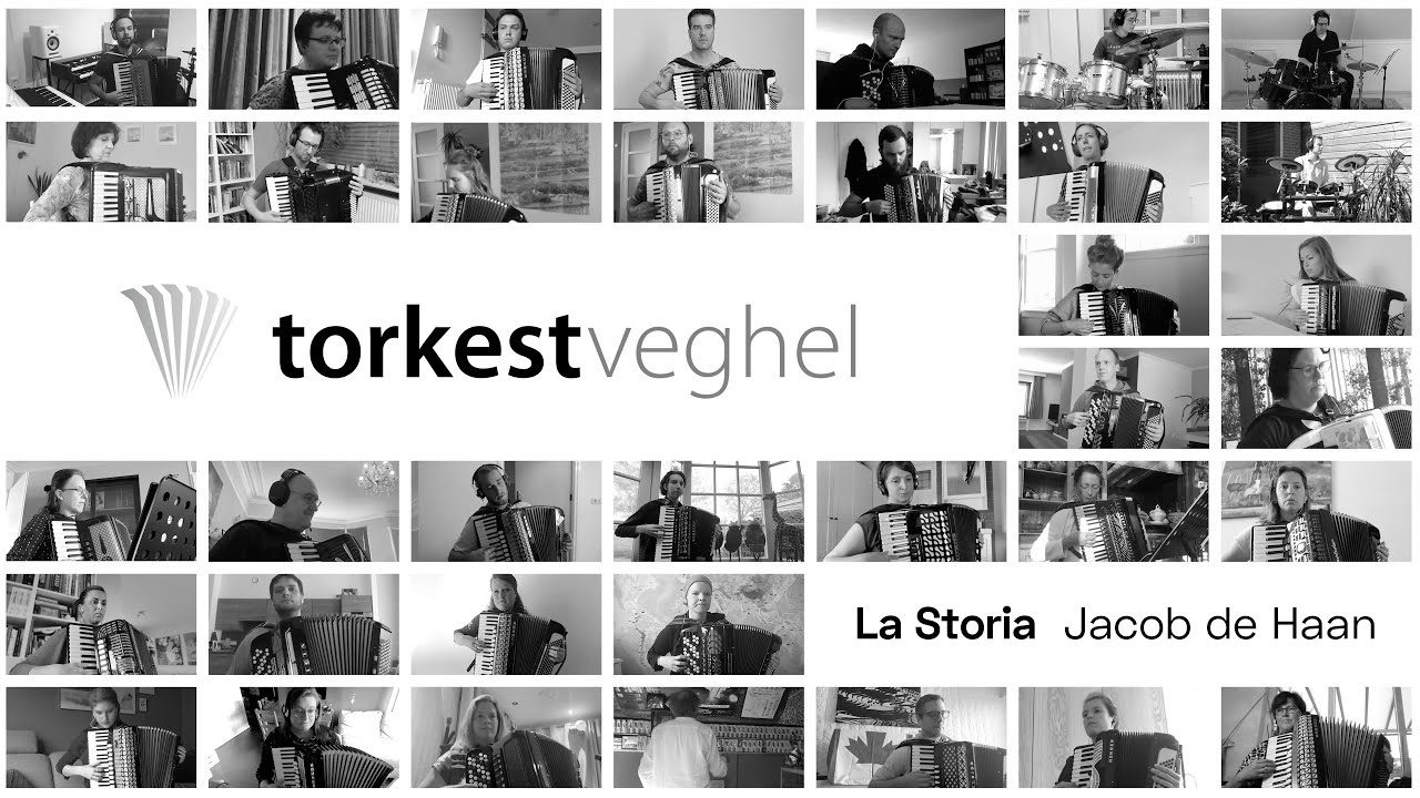 Re&uuml;nie accordeonorkest Torkest Veghel - La Storia, Jacob de Haan