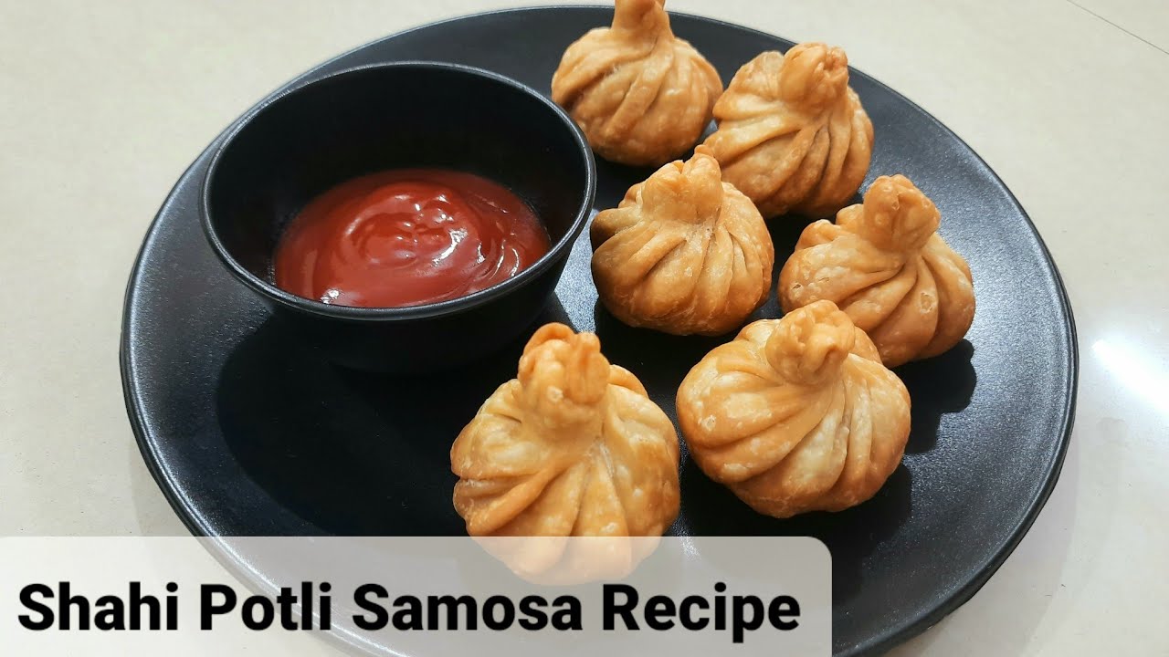 Shahi Potli Samosa recipe | Potli Samosa recipe | Shahi Samosa recipe | Let's cook with Suchita