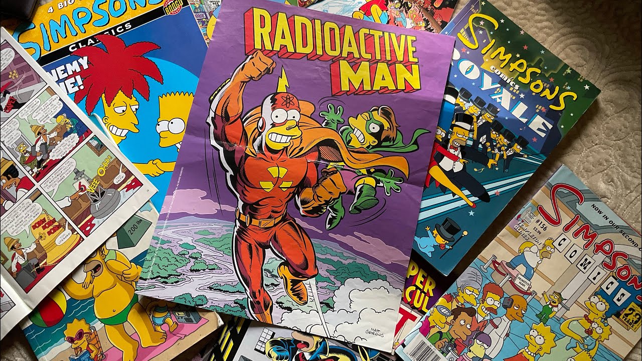 The Simpsons Comics and all its glory