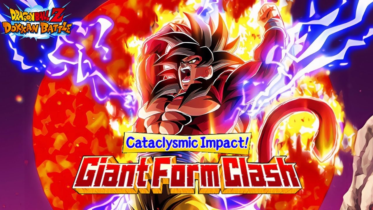 Cataclysmic Impact! Giant Form Clash - Stage 5 vs SSJ4 Goku - DBZ Dokkan Battle