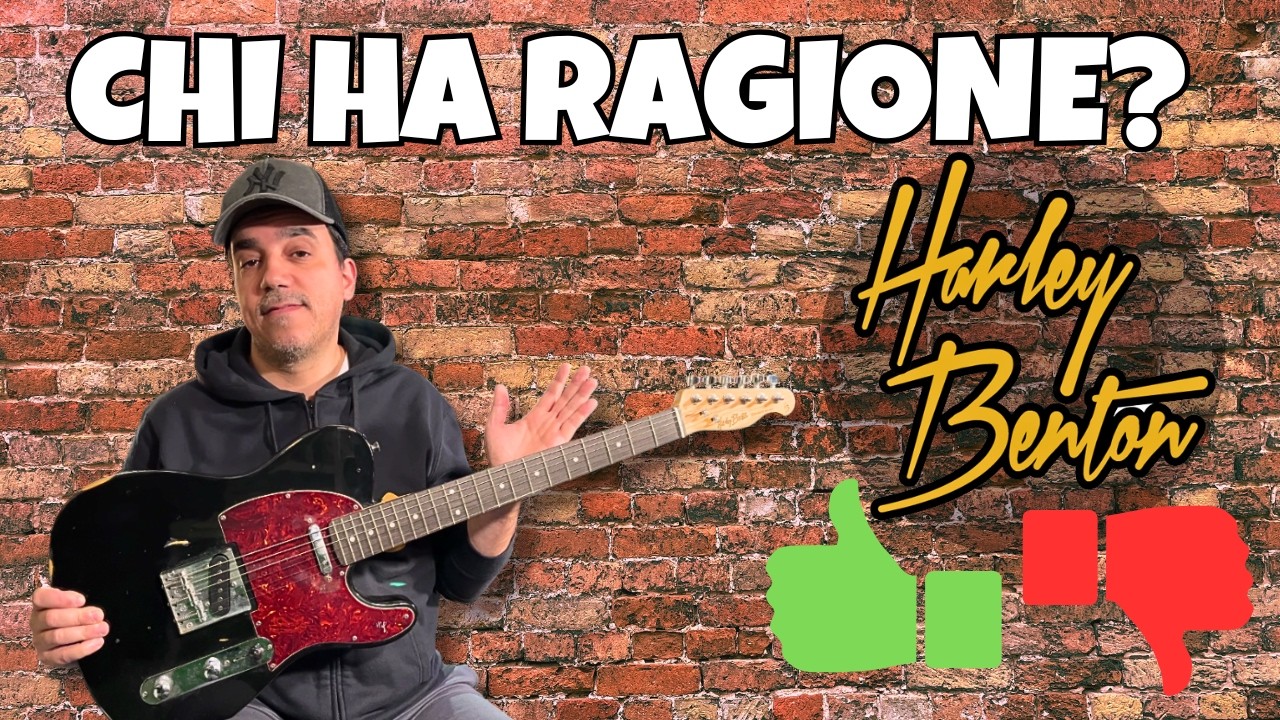 Tutti difendono Harley Benton… ma la Community dice altro 💥