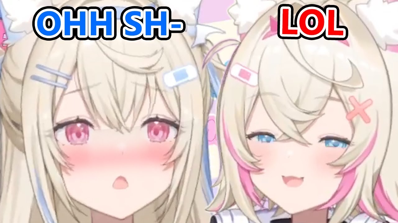 Fuwawa almost swears?