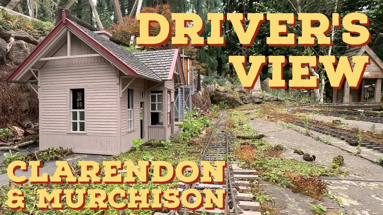 Driver's View Clarendon and Murchison Lt Rwy – October 2023 – 16mm G-Scale Live Steam Garden Railway