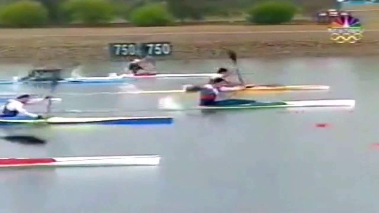 2000 Sydney Olympic Canoeing Men's K-1 1000 m Semifinals Heat 2 of 3 HD (16:9)