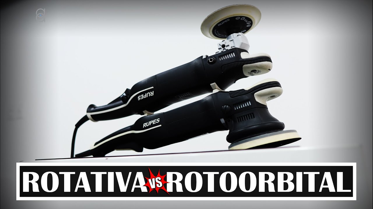 QUE PULIDORA ES MEJOR - Rotativa vs Rotoorbital para pulir TODO UN AUTO - Amarante Detailing