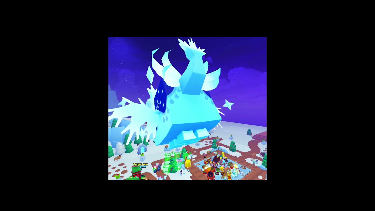 Hatching Garg Snowflake Dragon! Pet Simulator 99
