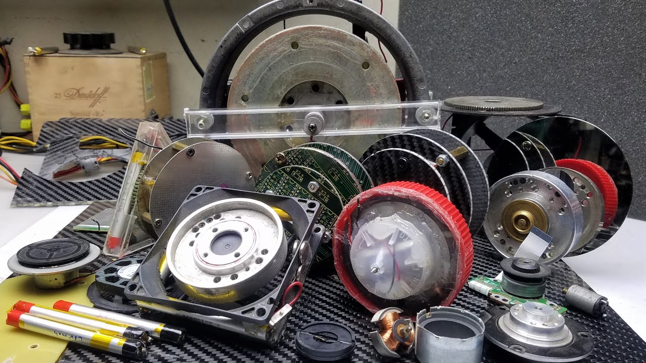 DIY Powered Gyroscopes
