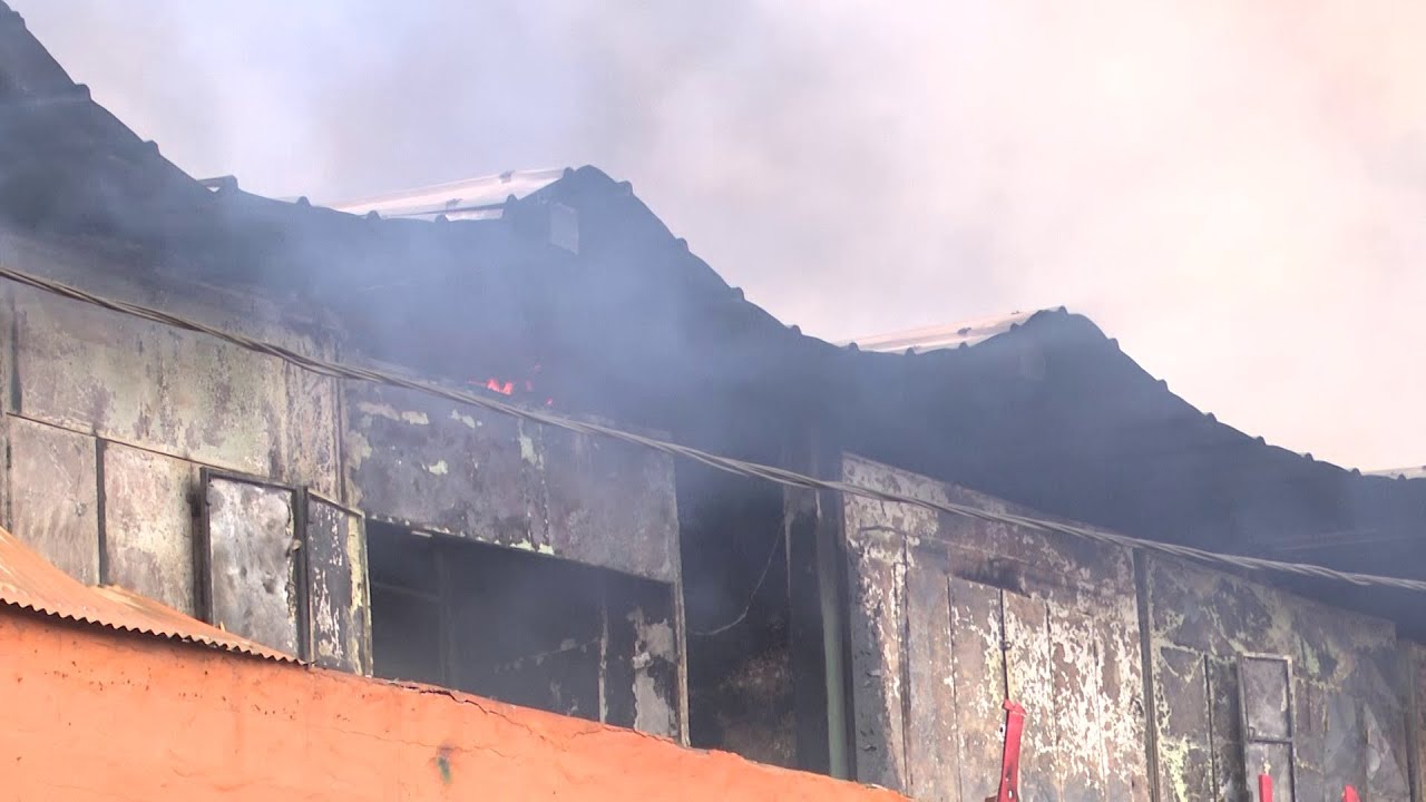 Plusieurs commerces ravagés par un incendie au marché mosquée d’Adjamé