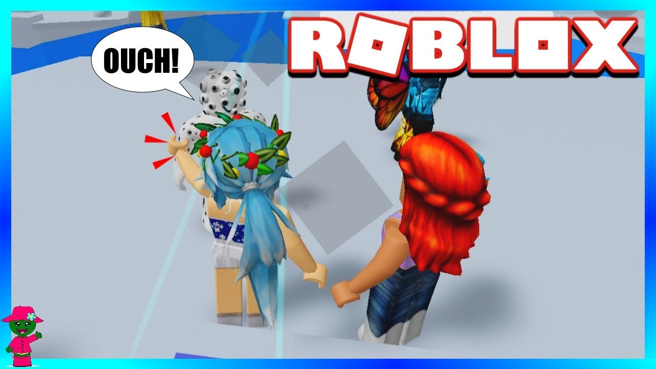 SHE CAN'T BELIEVE SHE MADE IT....SO I PINCH HER! (Roblox Tower of Hell)