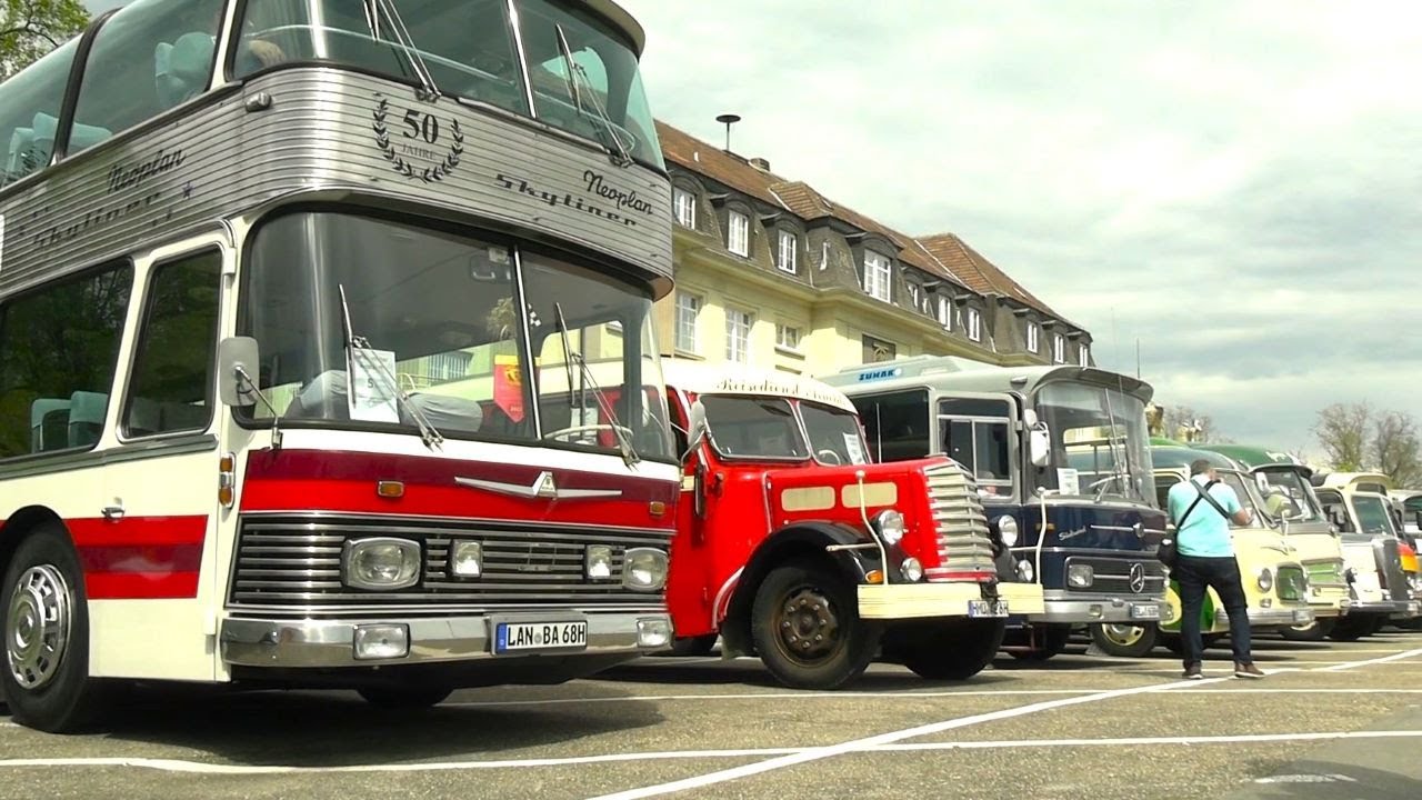 6th Vintage Bus & Coach Gathering in Speyer, Germany