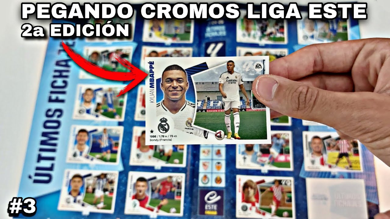 PEGANDO CROMOS de LIGA ESTE 2024-25 *SEGUNDA EDICIÓN* #3