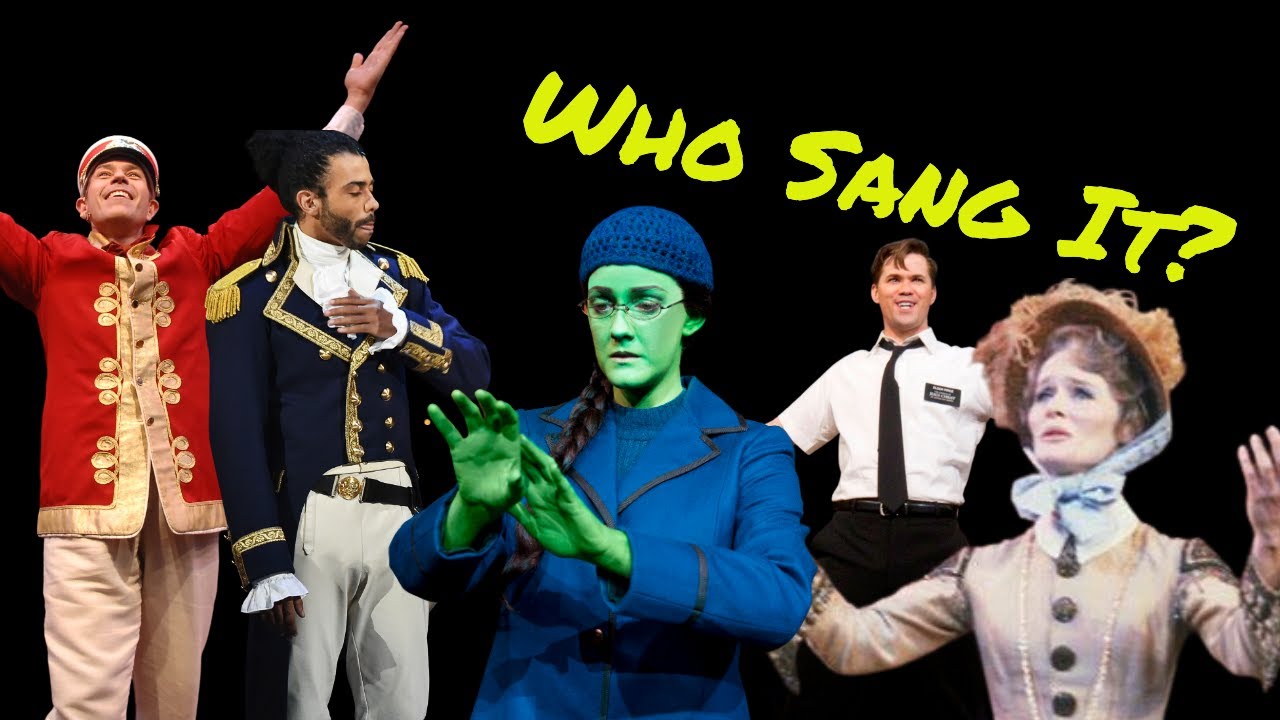QUIZ: Which Broadway character sings it?