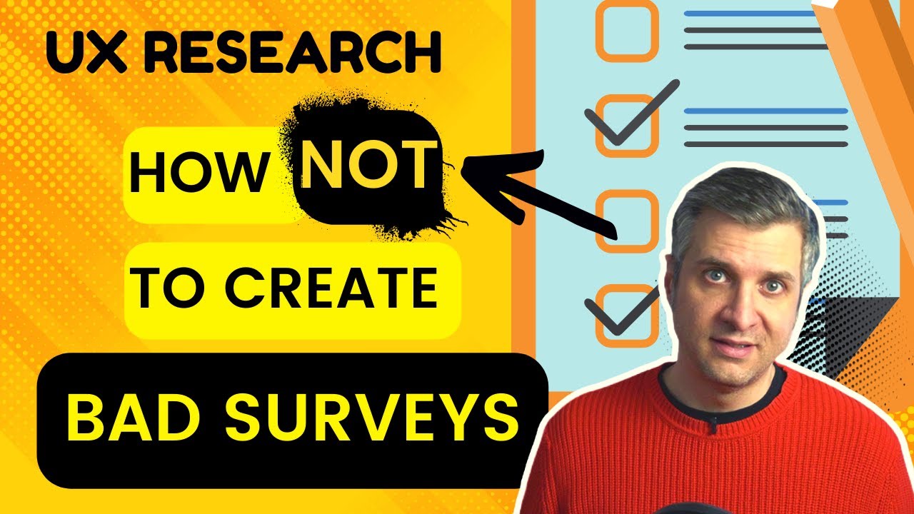 UX Research: How to Avoid Survey Mistakes