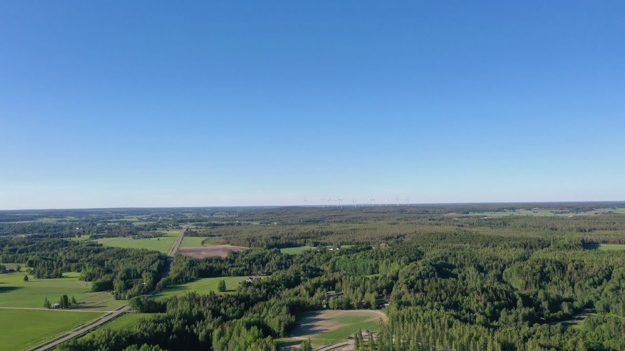 Flying in Pitkämö for fun