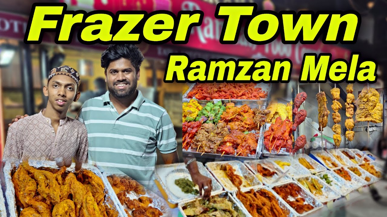 Frazer Town Ramzan Street Food Bangalore | Famous Ramzan Food Mela In Bangalore