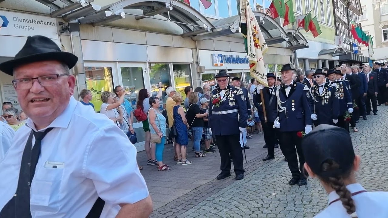 Freischießen 2022   Großer Umzug am Sonntag