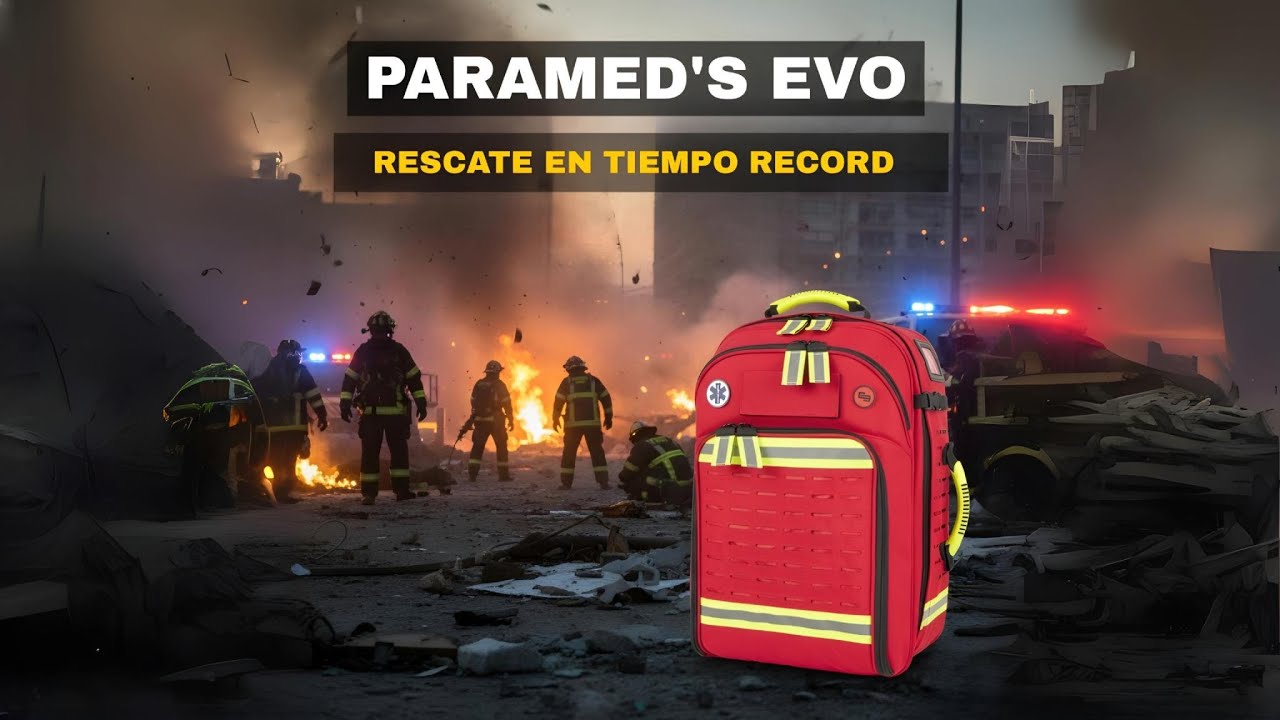 🔴 PARAMED’S EVO – La Mochila de Emergencias MÁS COMPLETA para Rescate Táctico | Revisión Detallada