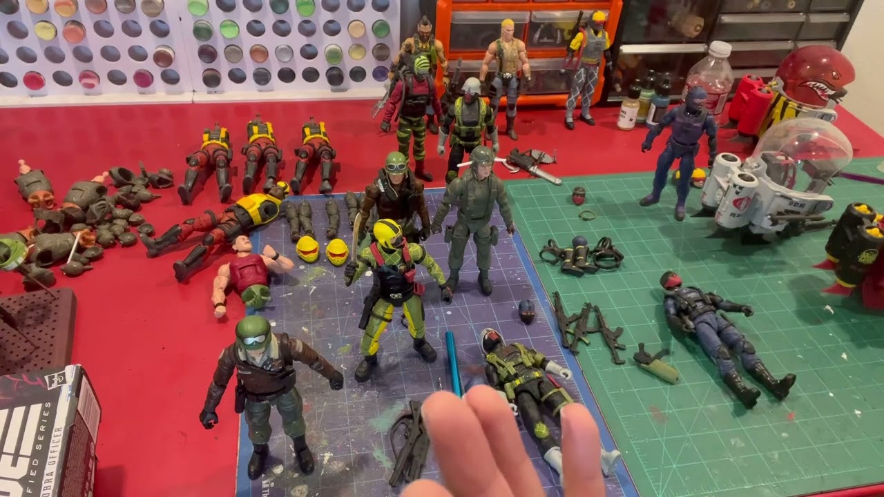 GI JOE CLASSIFIED COBRA PYTHON PATROL OFICER KITBASH!! #gijoe #gijoeclassified #gijoetoys #yojoe