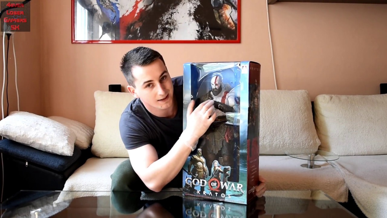 Unboxing figurky God of War Kratos Neca 1 /4