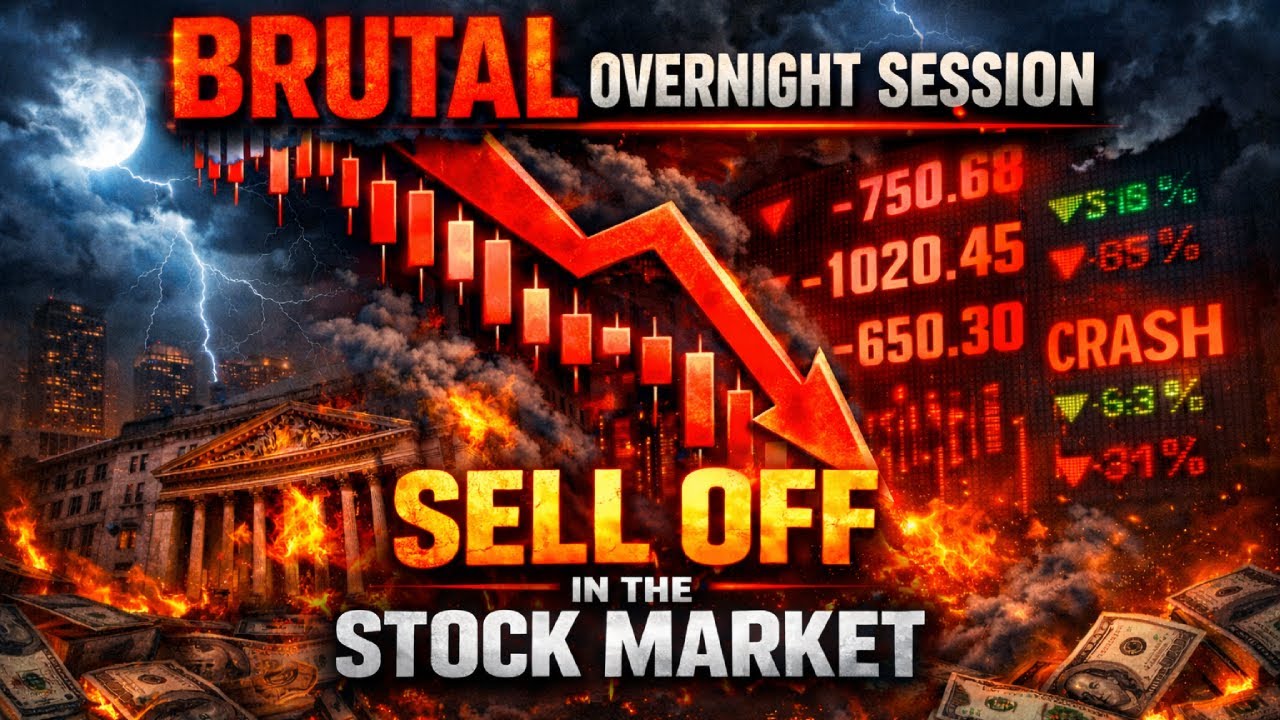 Brutal Overnight Market Session Sell Off