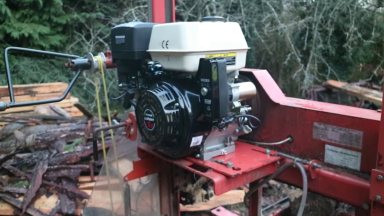 Woodmizer LT15 sawmill engine replacement
