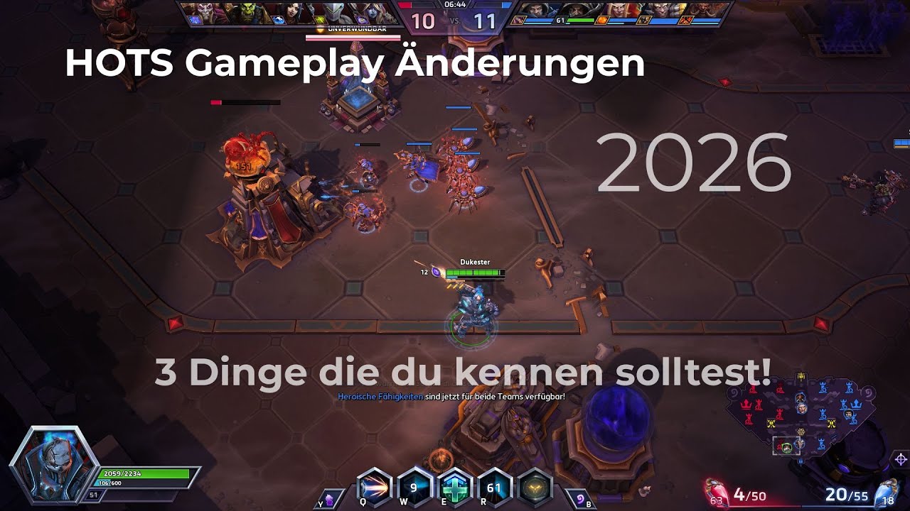 Heroes of the Storm 2026: 3 Gameplay-&Auml;nderungen, die du kennen MUSST #HeroesoftheStorm #2026