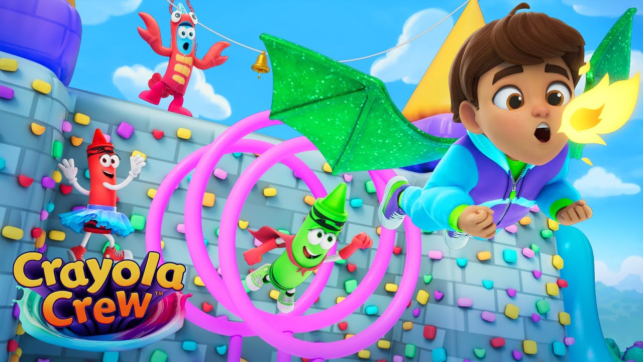 NEW! Halloween Costume Games! | Crayola Crew Full Episode | Fun Imagination Cartoons for Kids