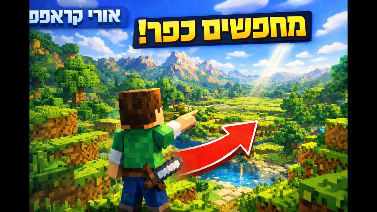 מיינקראפט מחפשים כפר