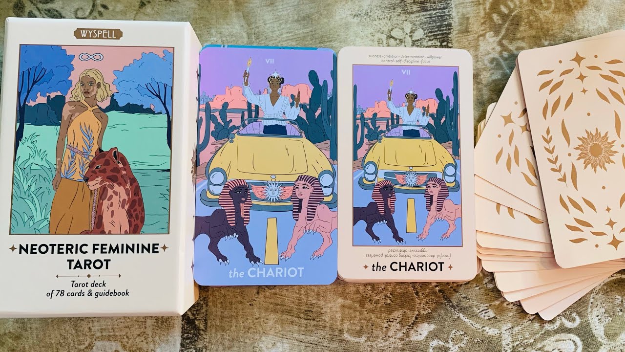 Decisions,Decisions🤔|  Neoteric Feminine Tarot by Wyspell Full Resolution & Keyword Editions