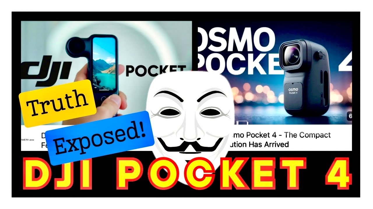 STOP Believing the DJI Pocket 4 Leaks – Here’s What’s Real!