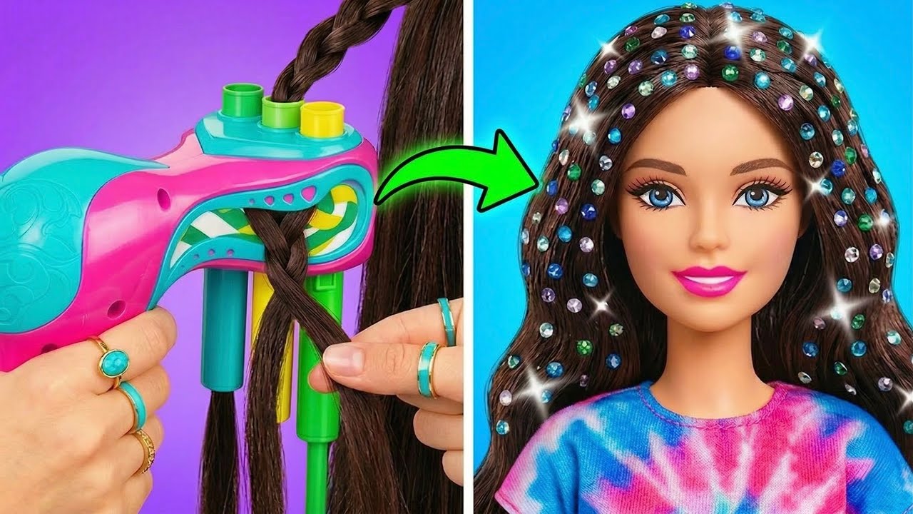 🚿 Matin Magique dans Ma Maison de Poupée ✨ Routine Féérique DIY