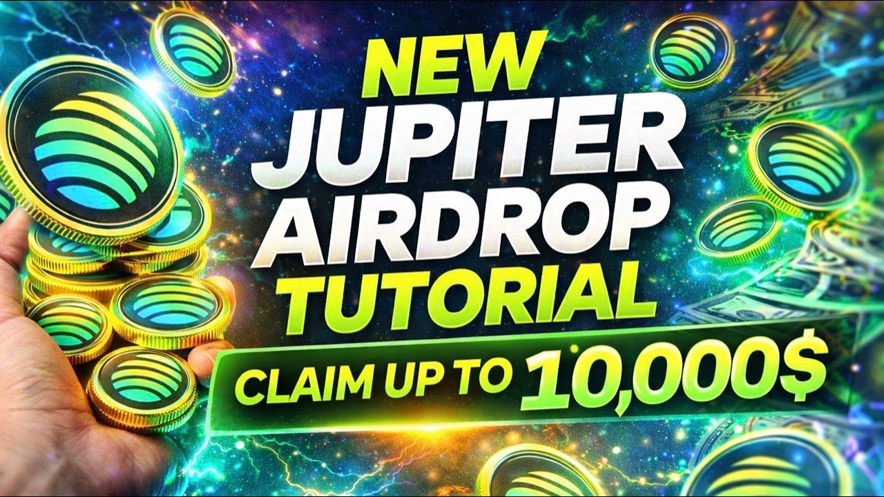 Jupiter Airdrop Rewards Guide | How to Check Your Allocation and Claim Up to 10,000$ JUP | Tutorial