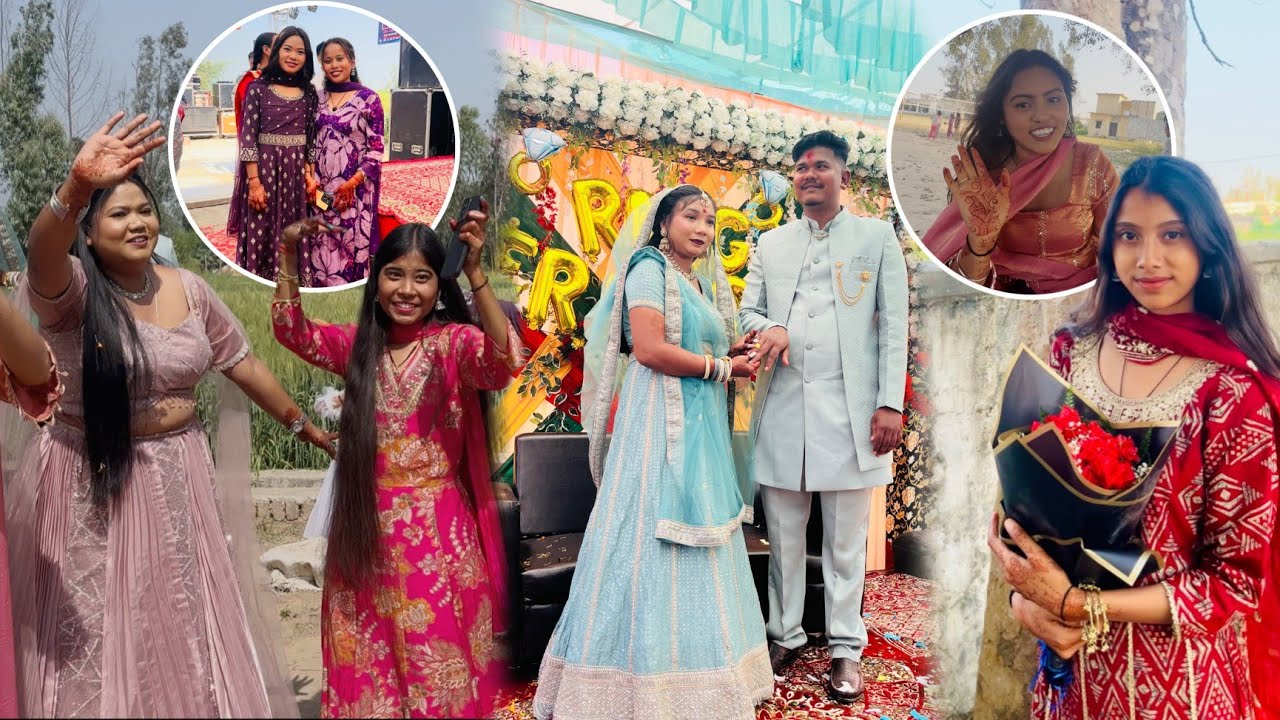 Engagement ceremony🎉 aaj mere bhai ki engagement hai🎂💥 #vlog 