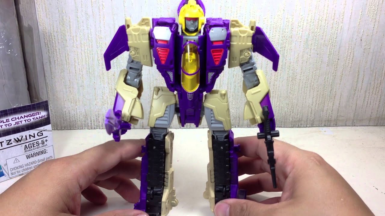 Transformers Generations Blitzwing Part 1