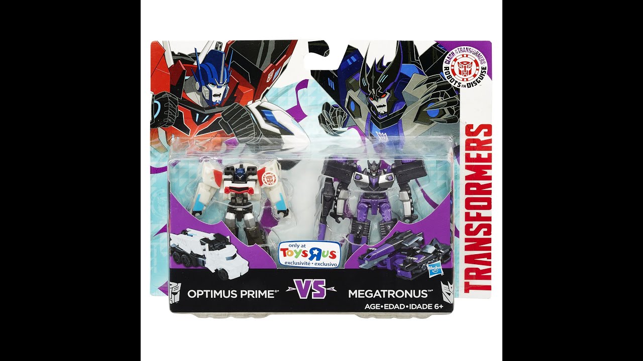 Optimus Prime vs Megatronus - Transformers Robots In Disguise Legion Class