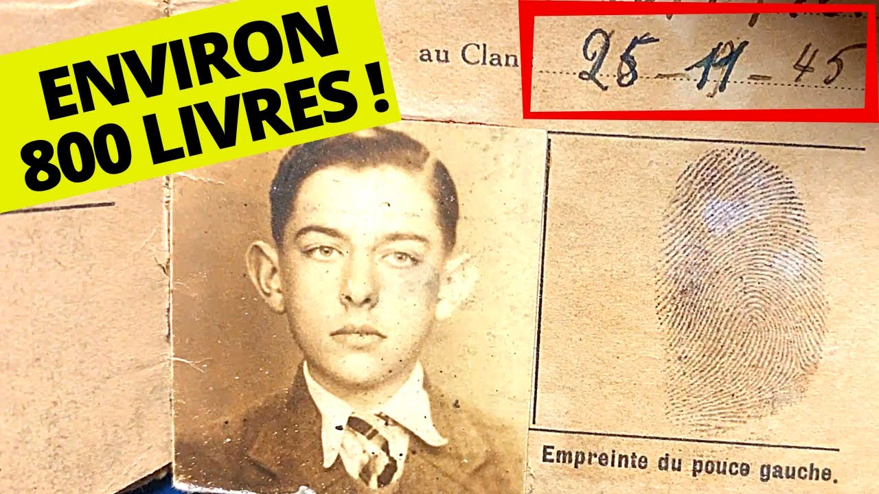 On m'a donné 19 caisses de livres, il voulait les jeter !