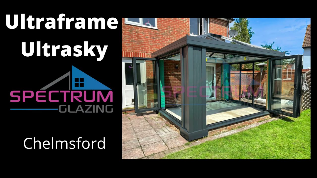 Ultraframe Ultrasky installation in Essex- Step by step stage photos