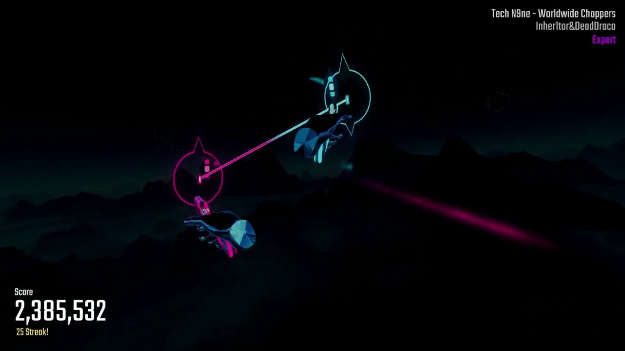 Tech N9ne - Worldwide Choppers on Tempo Ramp [Audica Custom Map]
