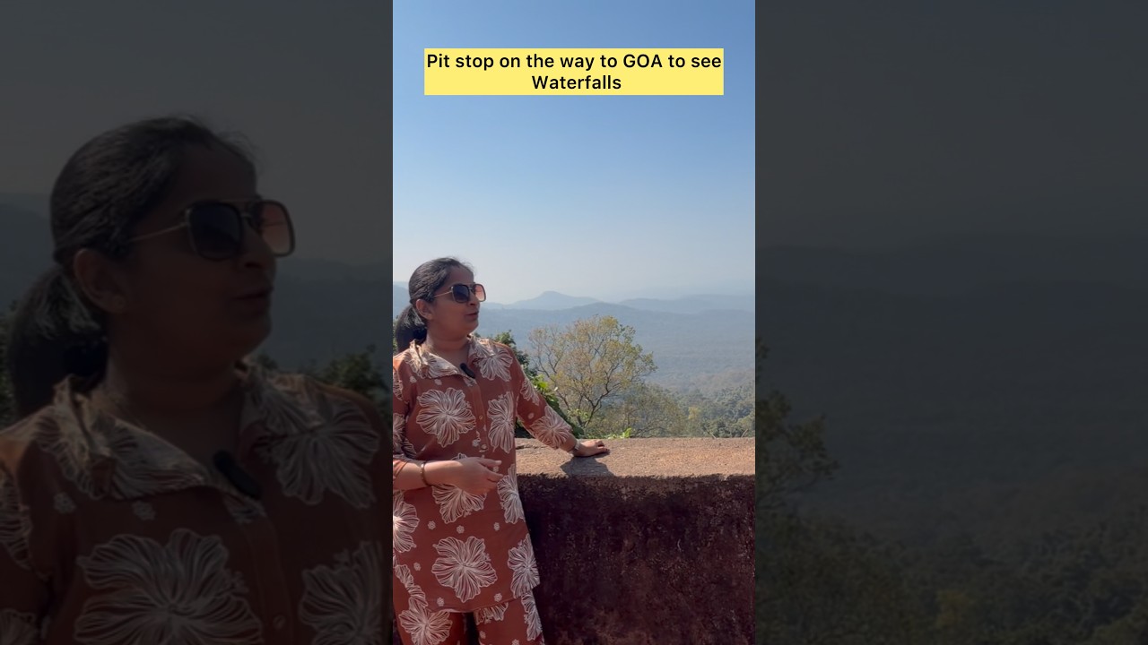 Hidden Waterfall On The way towards GOA | 