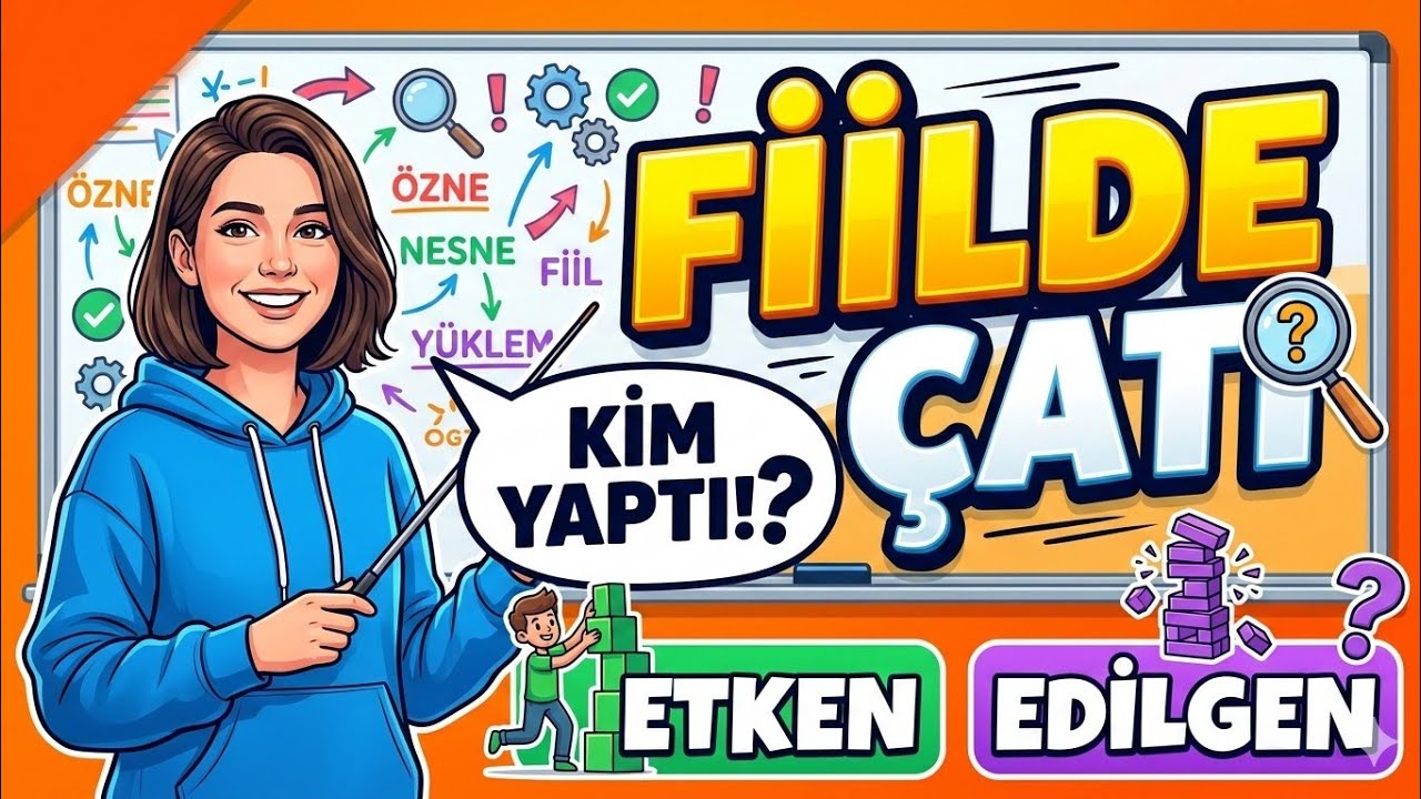 Fiilde Çatı Özet Bilgi LGS 8. Sınıf