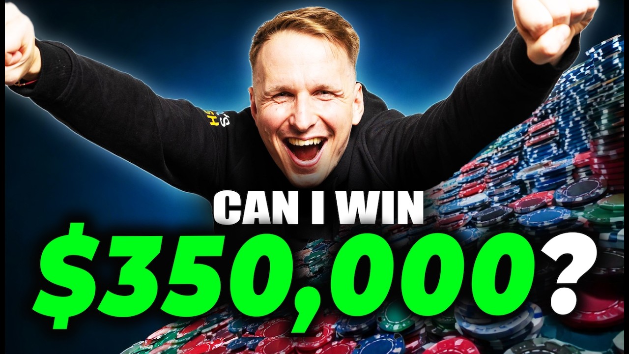 Battling against the best for $350,000 - Can I final table it?