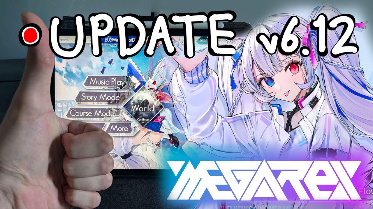 Arcaea: update 6.12 MEGAREX collab stream!