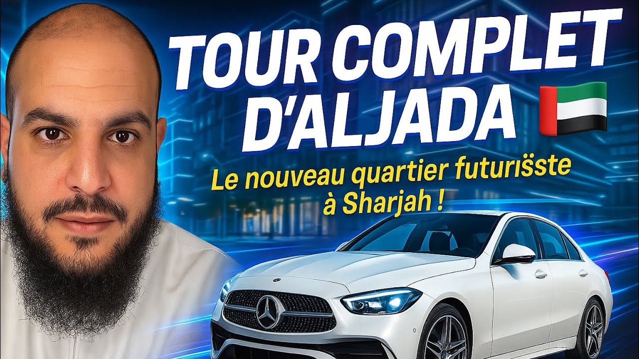 🚗 VLOG IMMOBILIER : DÉCOUVERTE DU QUARTIER ALJADA À SHARJAH 🇦🇪 | Emirates Immo