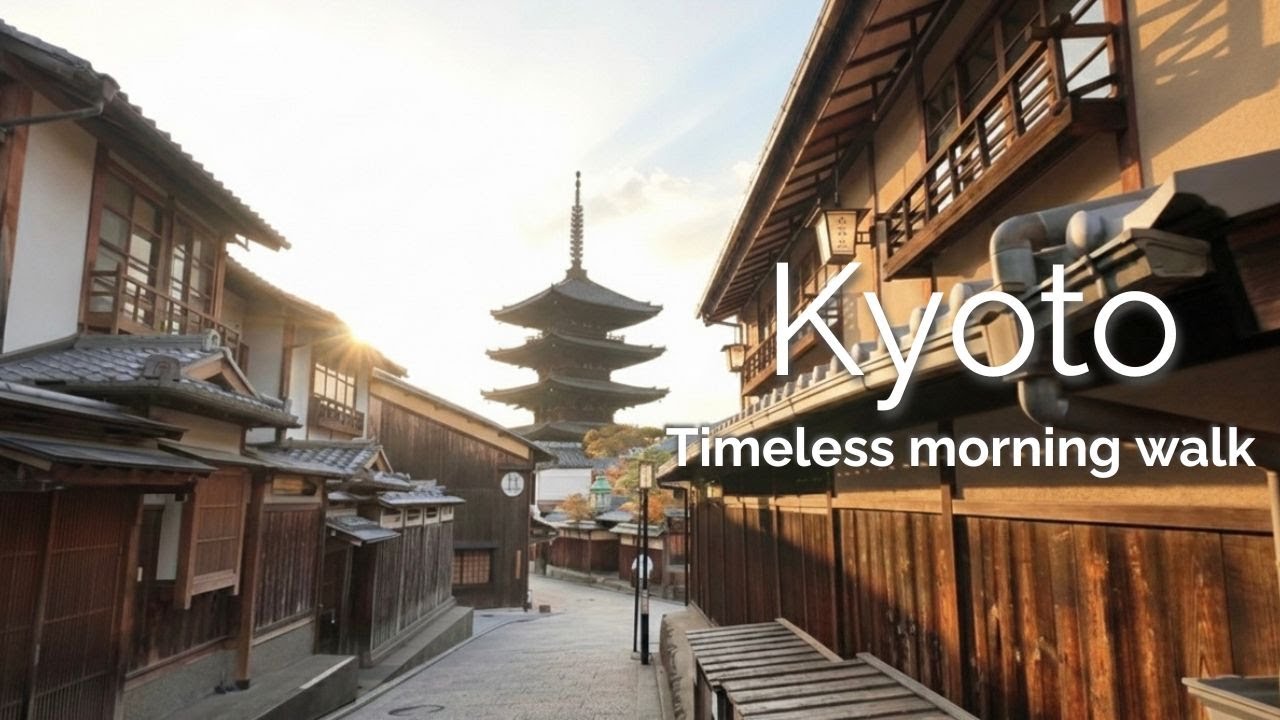 Timeless Kyoto Paths: Serene Morning Walk