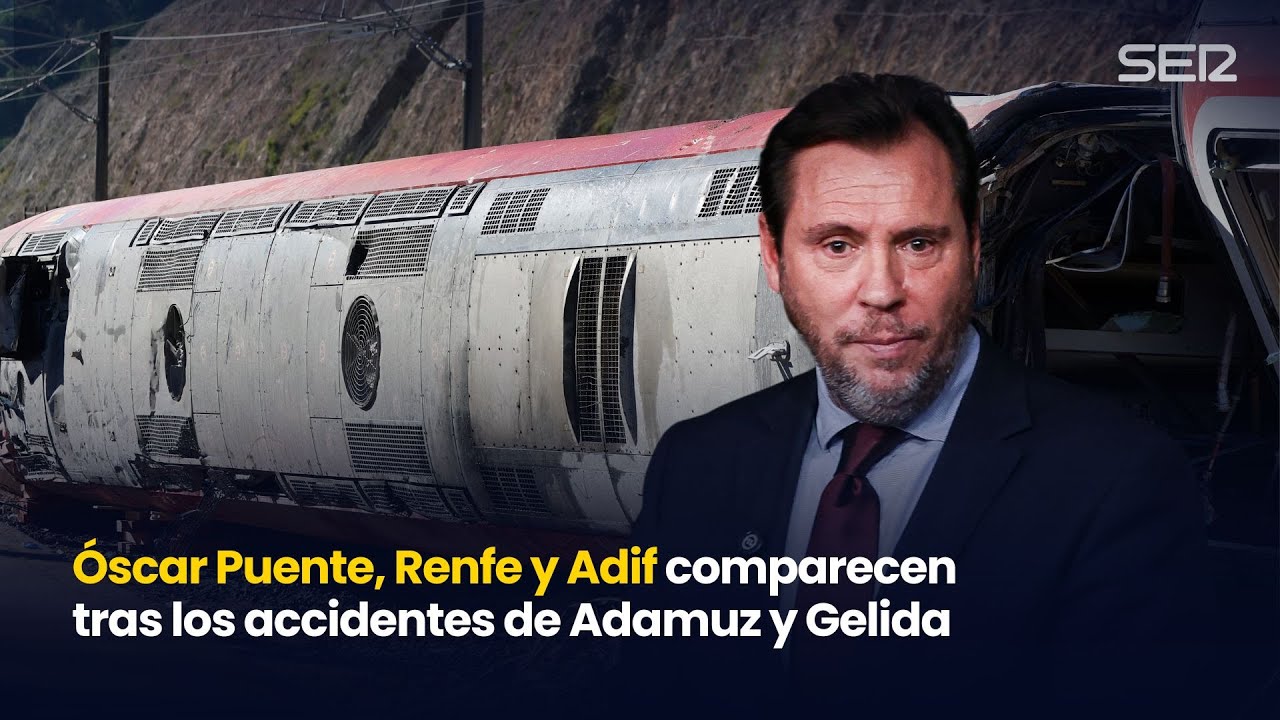 🔴DIRECTO | Óscar Puente, Renfe y Adif comparecen tras los accidentes de Adamuz y Gelida (21/01/2026)